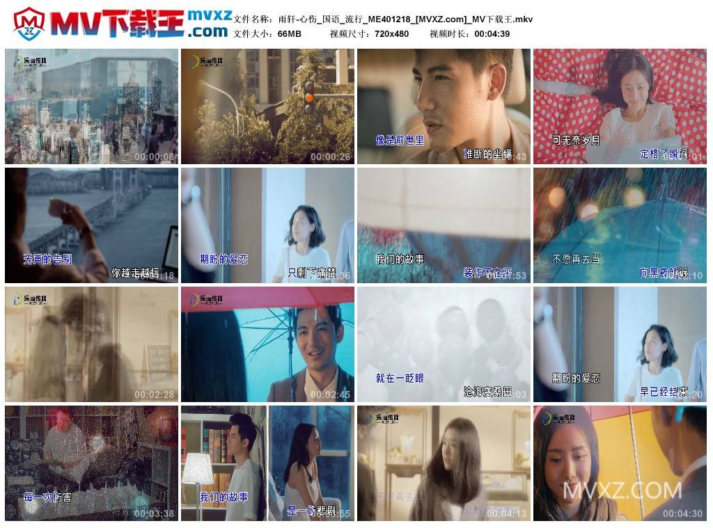 雨轩-心伤_国语_流行_ME401218
